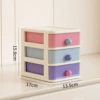Cartoon storage box (3 floors) Paris romantic