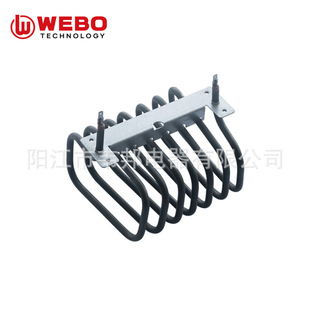 彈簧式發熱管不銹鋼電熱棒電熱管電烘干電烤爐設備空氣炸鍋加熱管