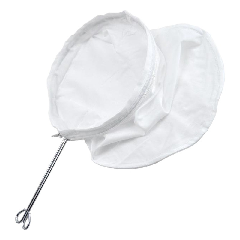 Wholesale coffee milk tea filter bag Hong Kong-style steel ring tea pulling bag silk stockings tea making net multi-specification tea pulling filter cloth