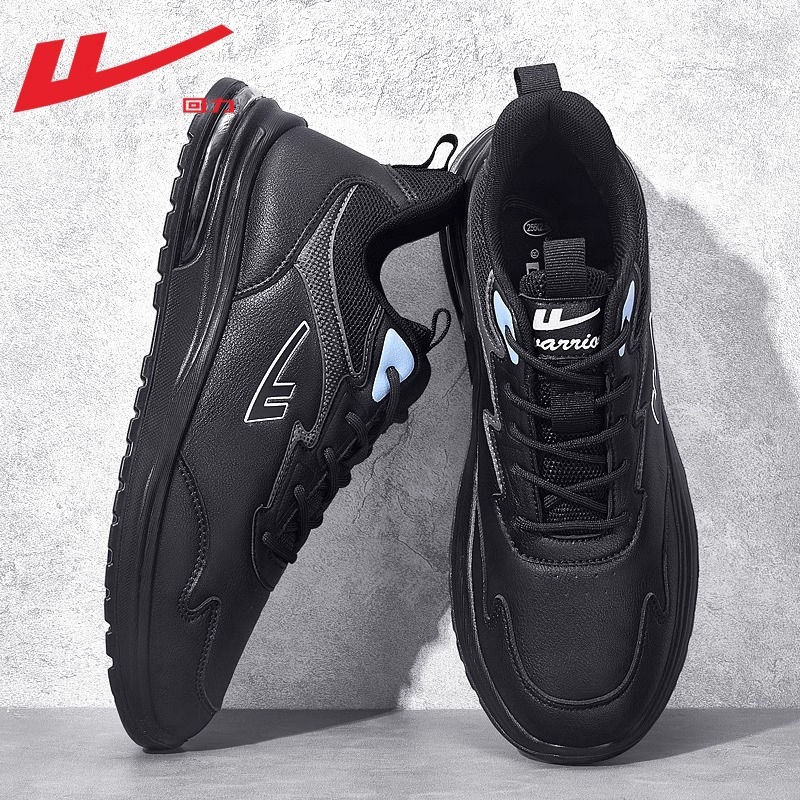 Zapatos deportivos Warrior de suela gruesa, zapatos bajos sencillos y discretos, zapatillas ligeras para ir al trabajo, zapatos casuales modernos para hombre.