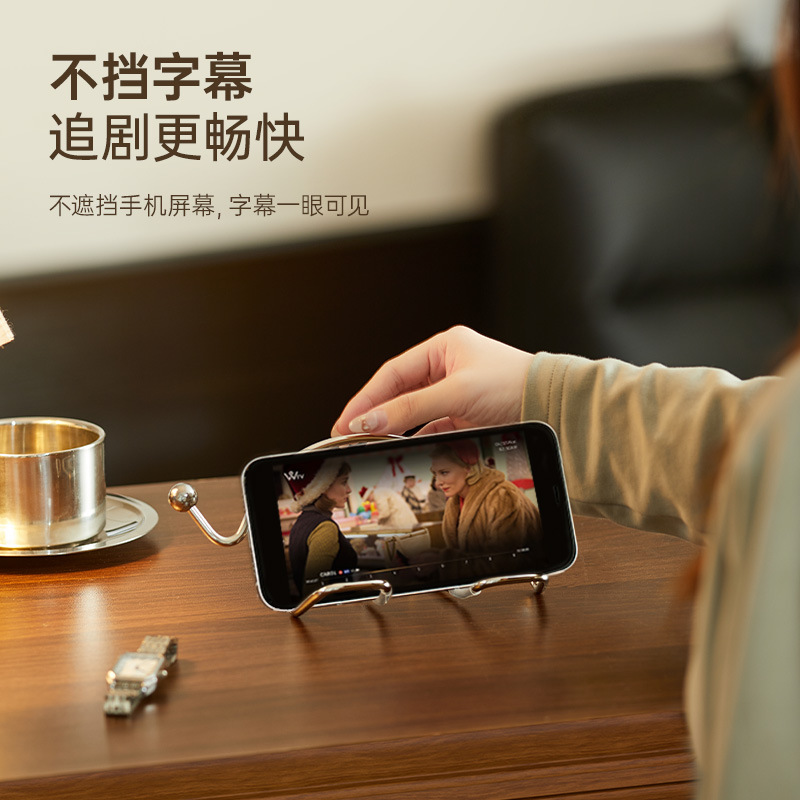 Soporte para teléfono móvil, tableta de escritorio, TV universal, soporte para teléfono móvil