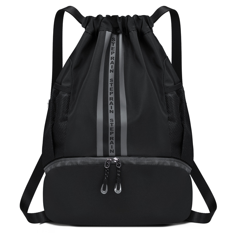 Todo fósforo de nylon con cordón mochila mujer deportes ocio momia bolsa de gran capacidad ligera bolsa de viaje al aire libre