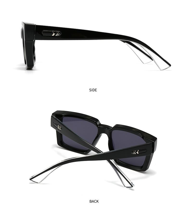 Europe and the United States cross-border trend street photography retro art sunglasses modern charm INS wind men's sunglasses 3604_voghion.com