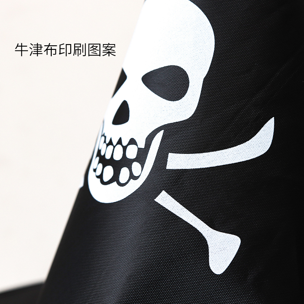 Sombrero de Halloween negro Oxford sombrero de bruja Harry Potter sombrero de magia sombrero de bruja impresa calabaza sombrero de bruja