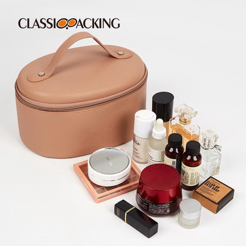 Gran capacidad caso cosmético portátil con espejo fotografía al aire libre maquillaje profesional belleza herramientas caja de almacenamiento