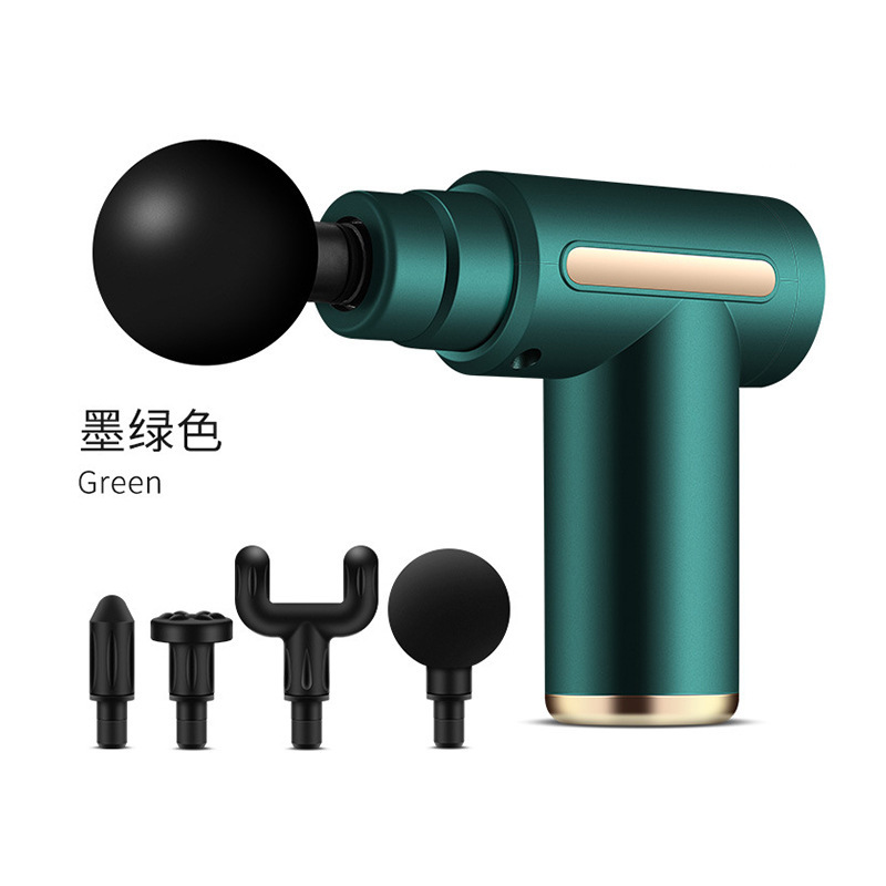クロスボーダー直供ミニ筋膜銃充電金小型フィットネス筋肉リラックス全身マッサージ器筋膜銃卸売り|undefined