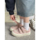 New Hot Selling 2025 Spring New Velcro Leather Panel Shoes Breathable All-match White Shoes MIS-3335