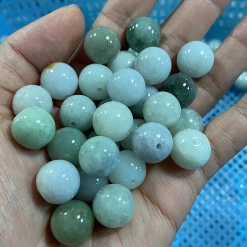Direct from the source, A-grade jade beads 5-13mm, jade crafts for sales promotion, livestreaming gift items, popular online seller's style
