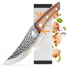 亚马逊热卖 厨师刀厨房刀烧烤刀屠夫刀剔骨刀户外刀露营分割刀具