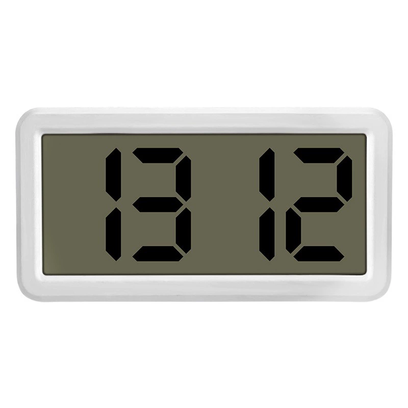 Трансграничные взрывы Amazon Super Bo LCD Простой цифровой будильник с большим экраном Студенческий будильник Настольные часы для спальни