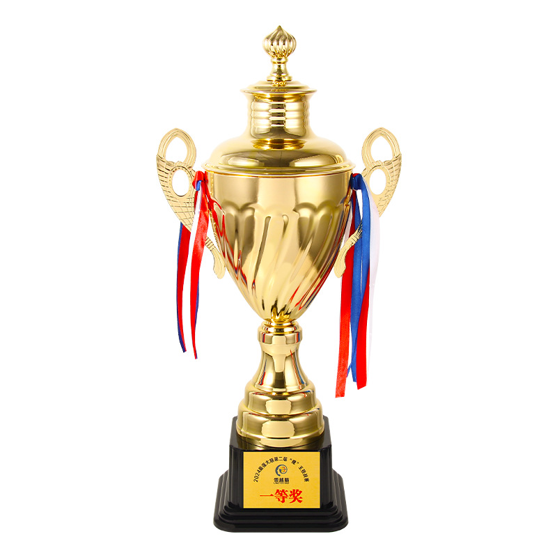 Estudiantes danza trofeo de metal de baloncesto fútbol proveedor de juegos creativos regalos al por mayor artesanías