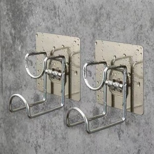 Seamless Washbasin Rack Punch-free Seamless Hook Kitchen Toilet Basin Storage Rack Bathroom Toilet Hanging Basin Sticky Hook