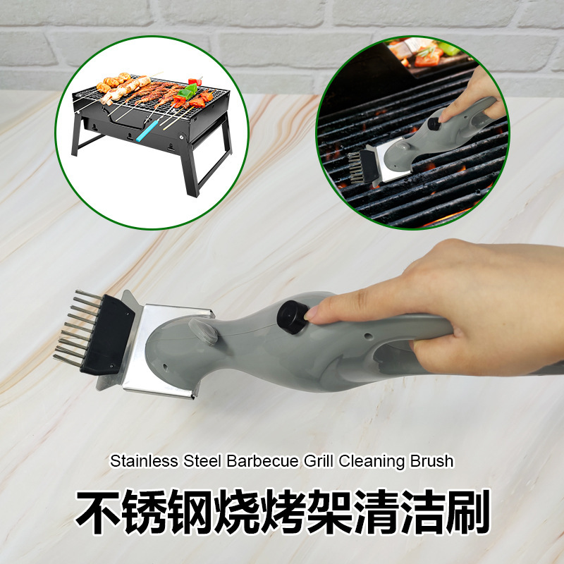 屋外ステンレス製バーベキューブラシ焼きグリル洗浄ブラシdiy bbq洗浄ツール油煙汚れ洗浄ブラシ工場|undefined