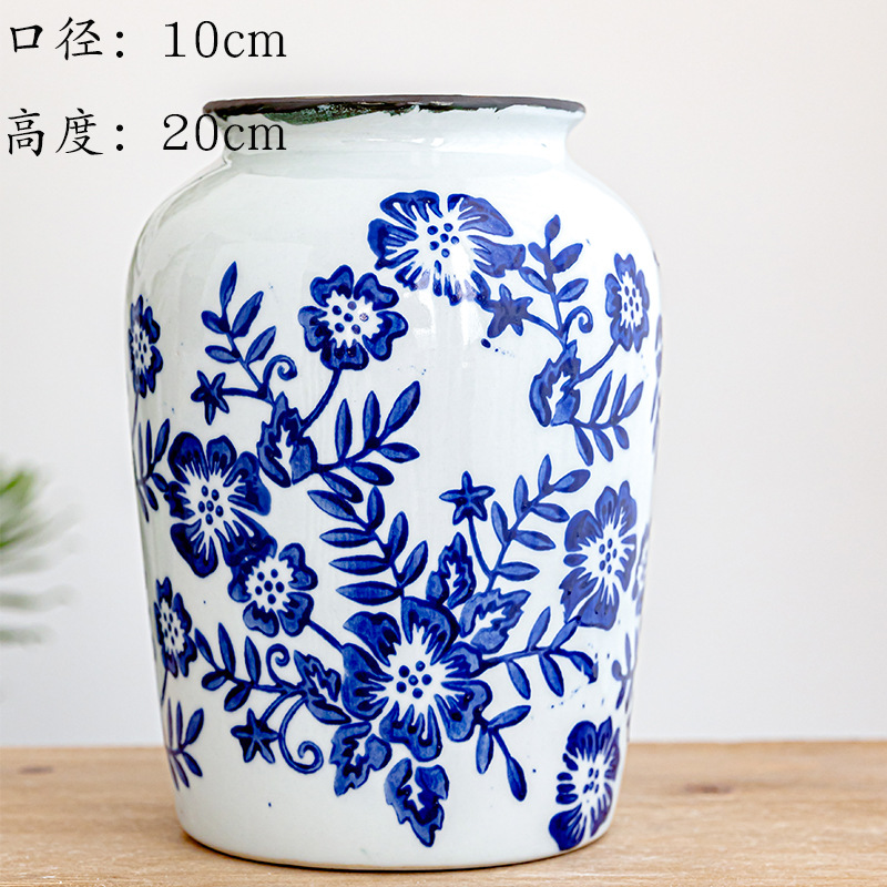 스퀘어 블루와 화이트 B