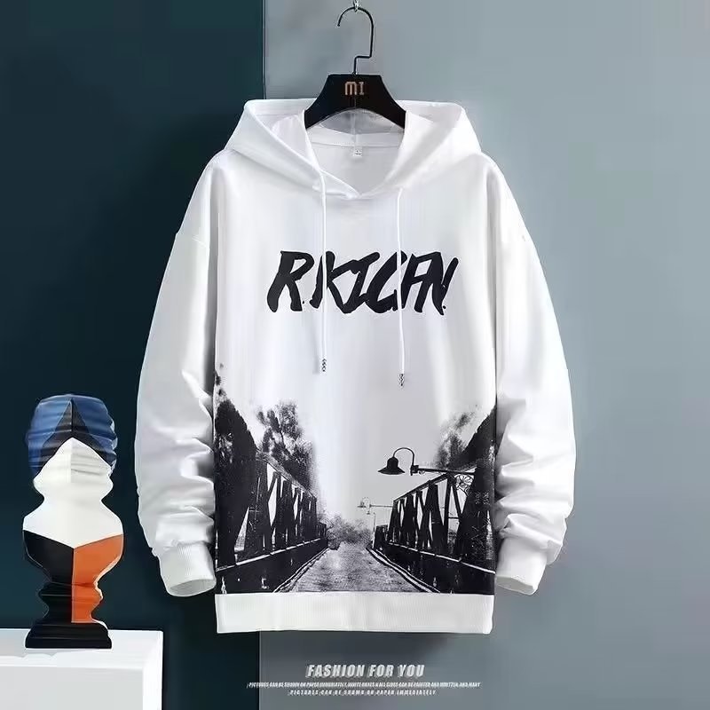 Niños traje de deportes Otoño e Invierno nueva juventud moda marca casual suéter flojo pantalones conjunto