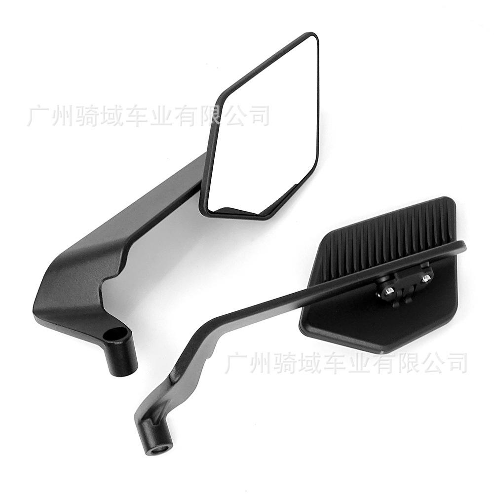 Universal Motorcycle and Electric Vehicle Modification New Model Wide-View Wind-Wing Rearview Mirror Aluminum Alloy Blade Reflector