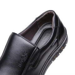 Top-Grain Leather Men's Shoes, Genuine Leather, 2022 Spring and Autumn New Business Casual Men's Soft Sole Breathable Shoes