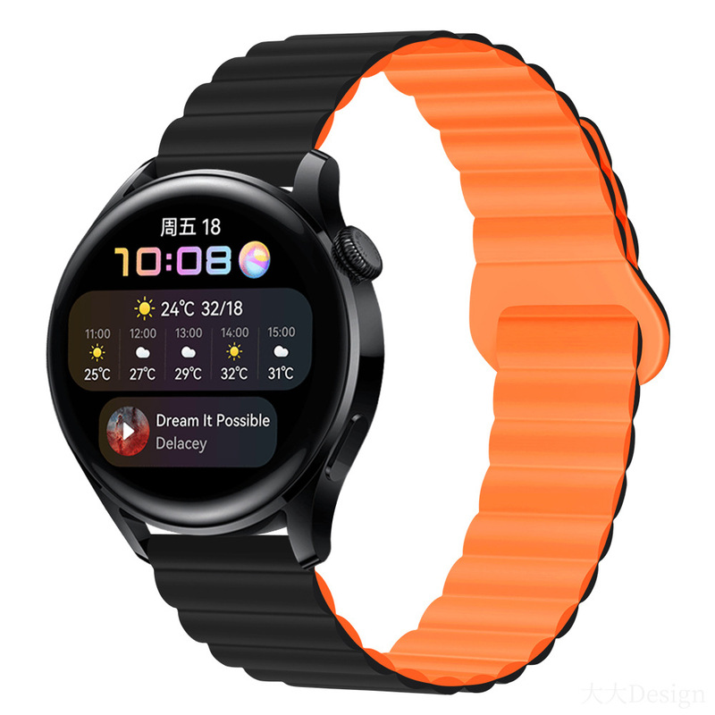 Huawei 社の時計 gt5 ストラップ新しい watch5 gt4 シリコーン磁気 watch3pro 男性と女性 41MM6 に適しています。|undefined