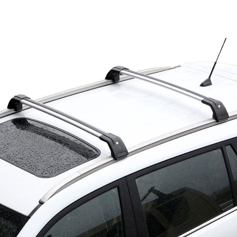 Car Roof Luggage Rack Off-Road Suv Integrated Crossbar Aluminum Alloy Car Travel Rack Frame Heavy-Duty Roof Box