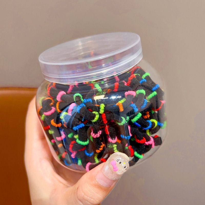 Banda de goma de niños niñas de alta elasticidad cabello anillo de cabello bebé cabello no lesionar el cabello buena banda de goma de niña pequeña