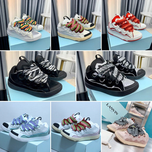 �W�����������Ь��Lanvin curb ���Ь���ƴɫ��ӖЬ�ٴ�W��Ь