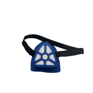 Factory direct triangle dust mask anti-splash anti-particle replaceable head-mounted mask simple mask batch