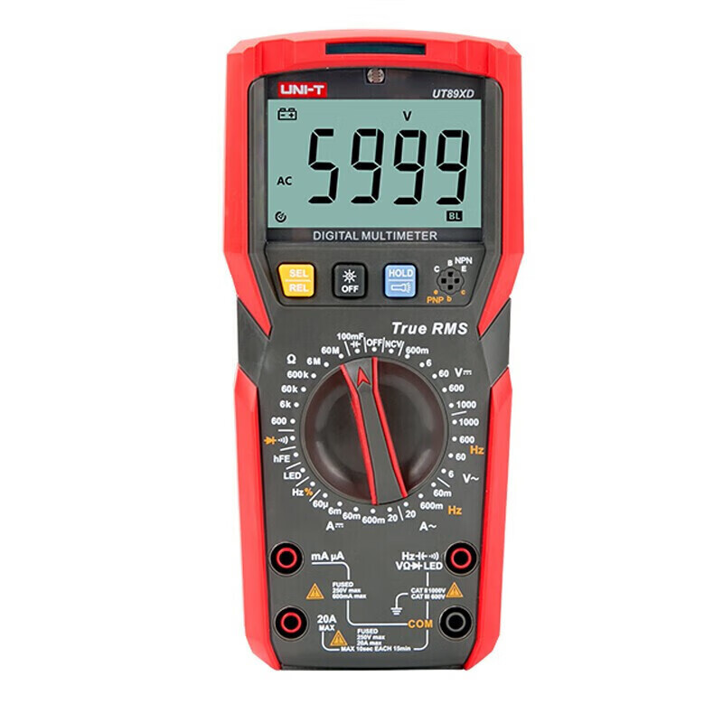 UNI-T UT89XD NCV Multimetro Digital Medición LED