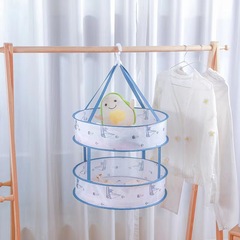Factory Direct Sales Best Selling Printed Clothesline Drying Net for Drying Sweaters, Cooling Clothes and Socks Clothes Rack