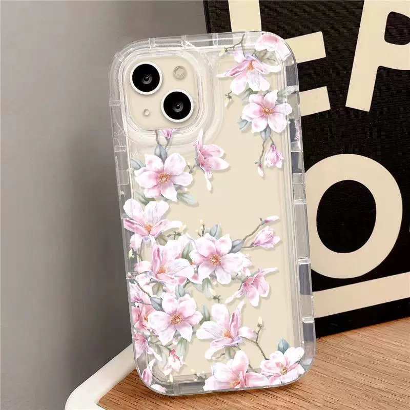 Чехол для телефона Apple, совместимый с Fuchsia, iPhone 14, воздушный подушкой, iPhone, 16promax, 13, новая коллекция