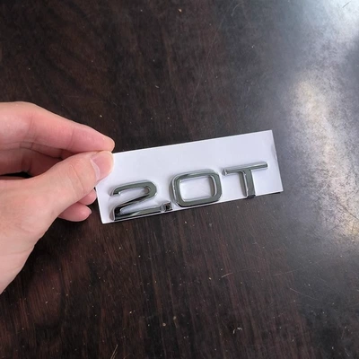 Audi A6L rear emblem 45 logo four-wheel drive 40 45TFSI displacement stickers 2.4 2.8 2.0T rear lettering (Car logo) - standard-20t-logo