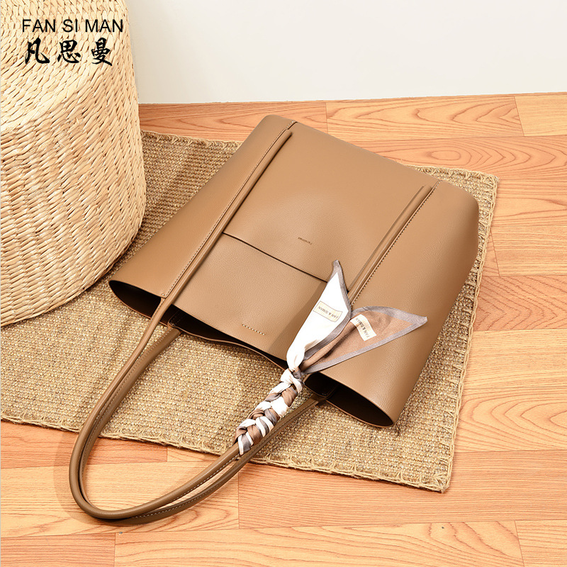 Vansman bolso de mujer bolso de alta gama bolso de hombro de gran capacidad bolso de cubo bolso de bolsa de bolsa