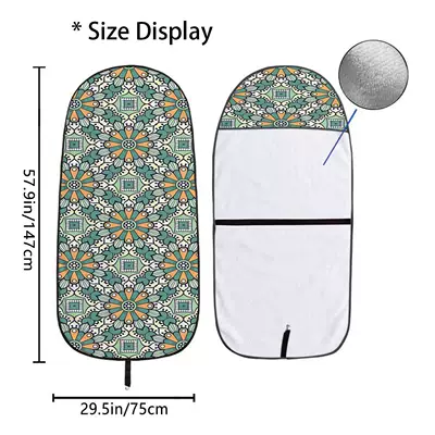 Geometric Seat Towel Cover Universal seat cover - qctj665-75x150