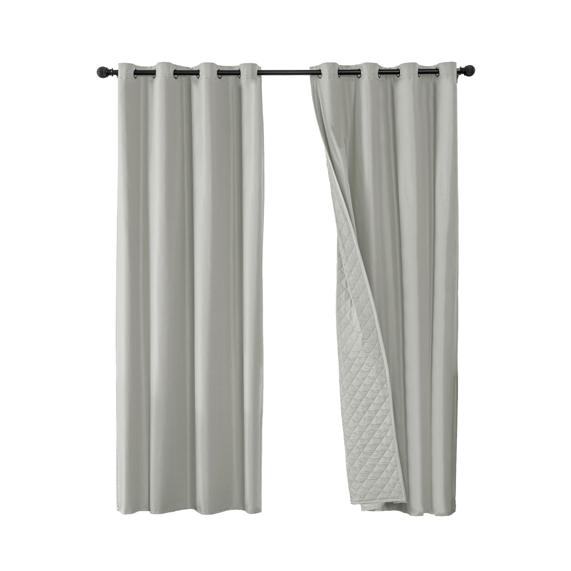 Nuevo invierno transfronterizo cortinas de algodón a prueba de viento, aislamiento térmico, espesamiento, aislamiento térmico, productos acabados de algodón intercalado, comercio exterior, cortinas de piso