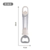 White bottle opener
