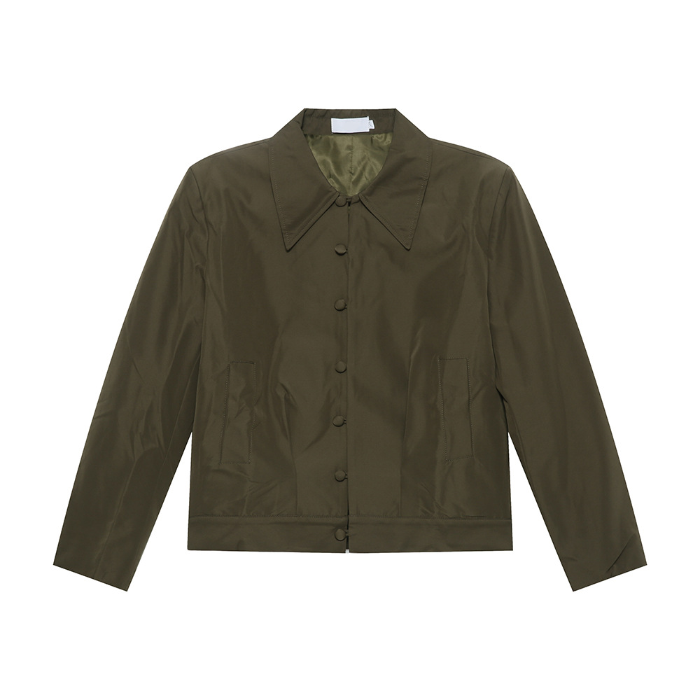 MTLCLOTHES Hombres| El diseño de otoño sensación de nuevo chaqueta corta de estilo chino de moda con una chaqueta suelta y simple image 7