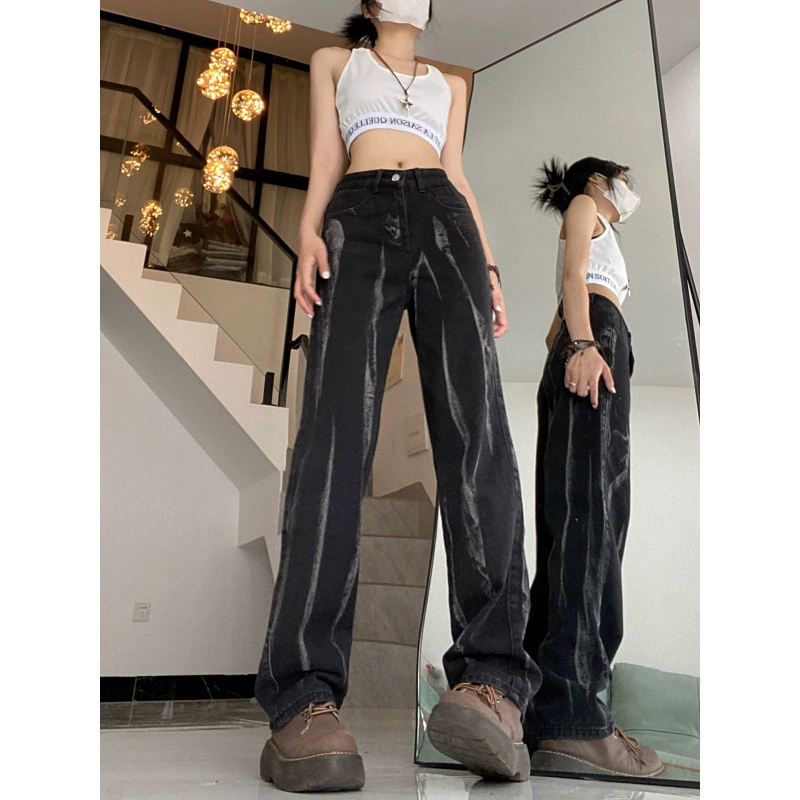 Реже цена!!! Американские градиентные джинсы для мужчин и женщин