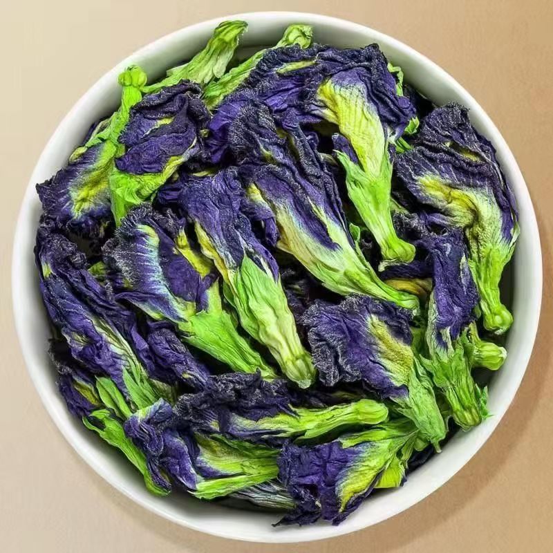 Blue Butterfly Pea Flower Tea Lan Hu Die Dried Whole Flowers 500g for Drinks and Baking key features