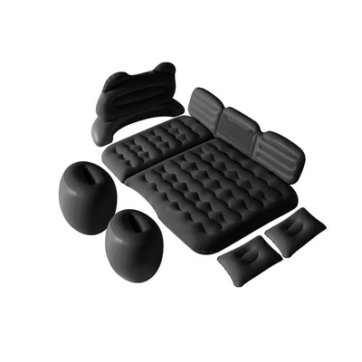 Vehicle-mounted inflatable bed Rear Car Sleeping Pad - black-bear-side-shield-head-protector