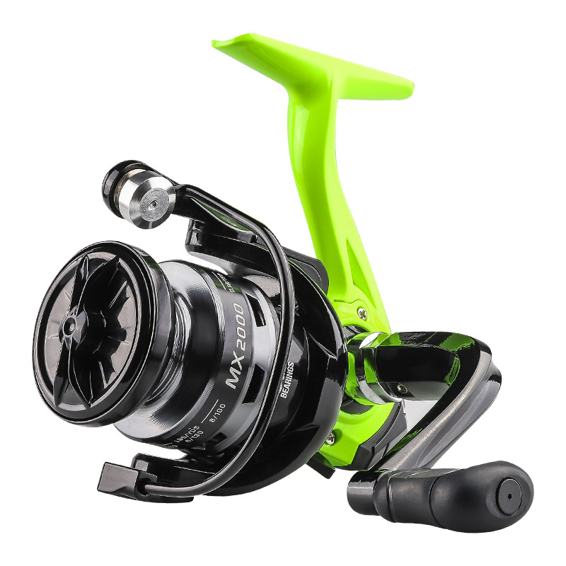 Yongshun fishMX no brecha rueda giratoria 13 + 1 rueda de pesca cabeza rueda de pesca carrete carretera rueda asiática rueda de largo alcance