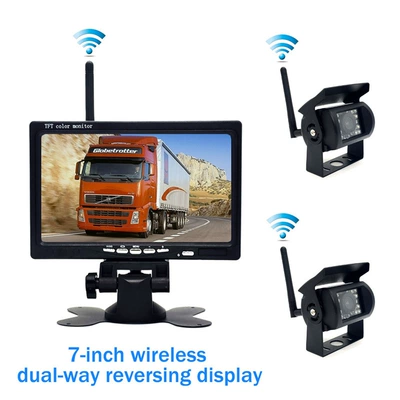 Car display dual recording reversing image car