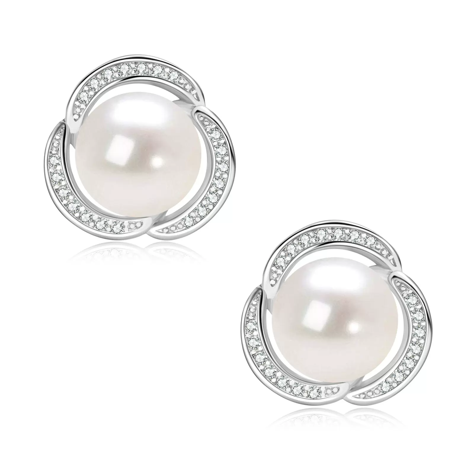 淡水珍珠耳钉【清仓包邮】复古法式耳饰女铜包14K金跨境饰品批发