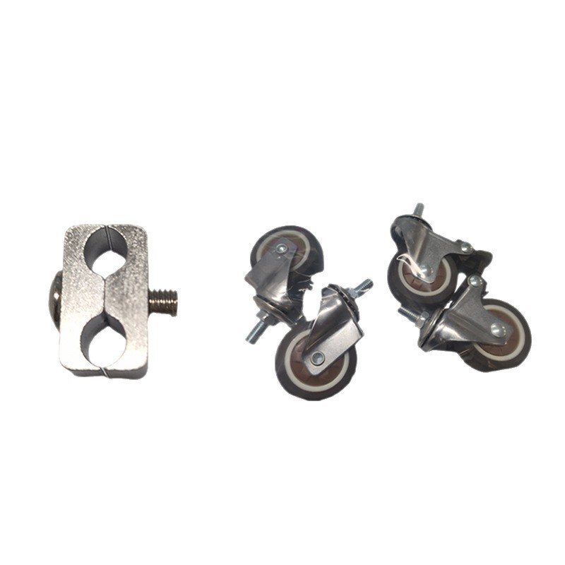 Accesorios para bastidores de eje óptico móviles, laminado de polea universal silencioso, ajuste libre de sujetadores