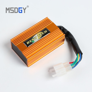 Chip Igniter Dc Cg 125Cc 150Cc 250C Atv Cdi Gold Aluminum Shell Dc Modification