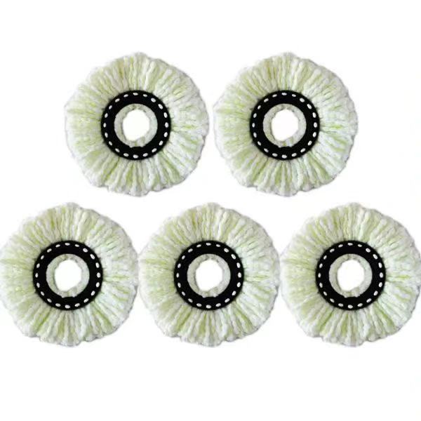 일반 걸레 헤드 화이트 그린 5 팩