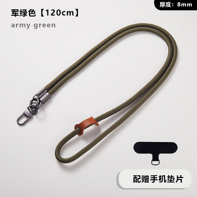 携帯電話ストラップ クロスボディ バック アウトドア ハイエンド ユニバーサル電話 携帯電話チェーン ロープ 携帯電話ケース ストラップ クロスボディ ロング ハンギング チェーン|undefined