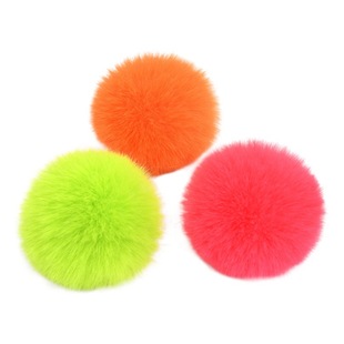 In stock supply imitation rabbit fur ball pendant artificial fur fake fur ball clothing shoes and hats accessories DIY fur ball fur ball