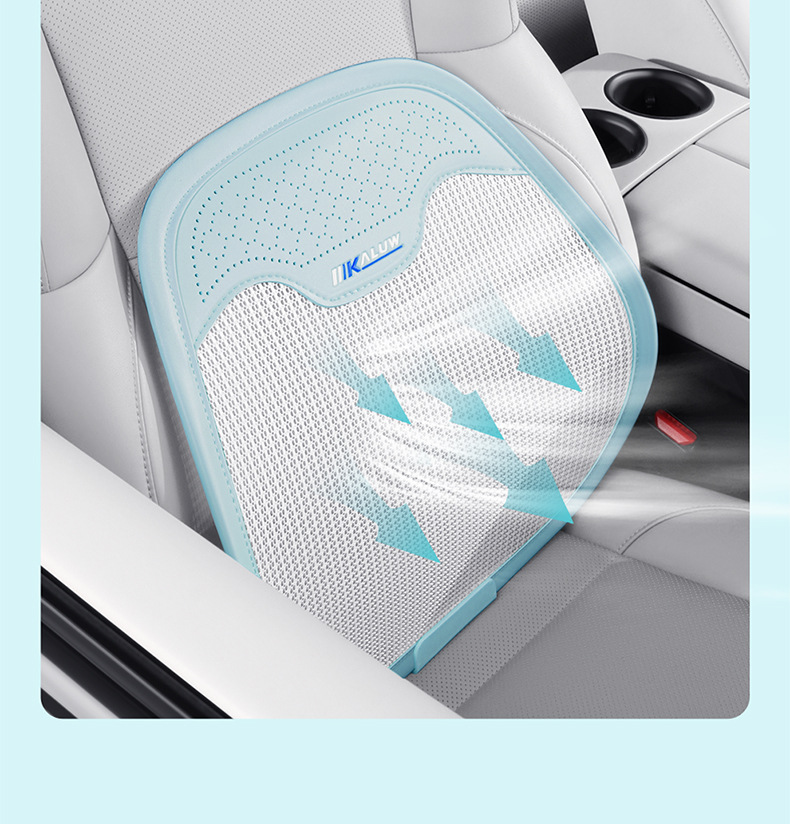 Car waist support waist support cushion new summer seat ice silk breathable seat backrest driving sedentary waist protection artifact