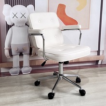 工厂定制电脑椅家用轻奢卧室书房学习椅子靠背时尚升降旋转办公椅