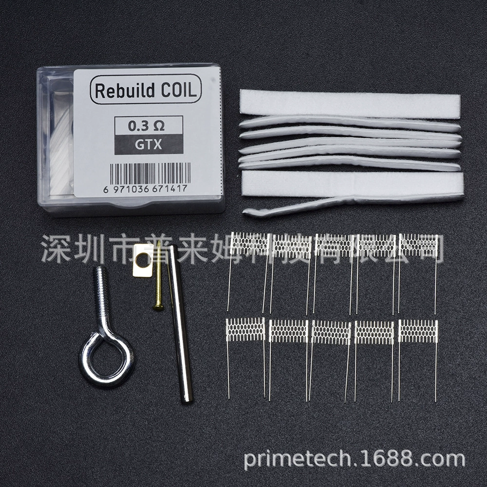 Подходит для инструмента для реконструкции сетчатых нагревательных проводов серии GTX 0,2 0,3 0,4 0,6 Европейская Обмотка из нержавеющей стали