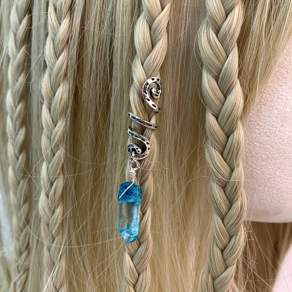 Women's Retro Waves Alloy Handmade Hair Chain display picture 1